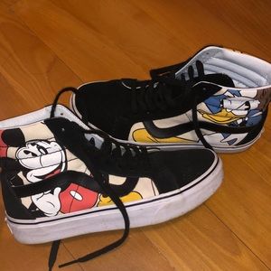 vans 2018 disney sk8 hi mickey and friends